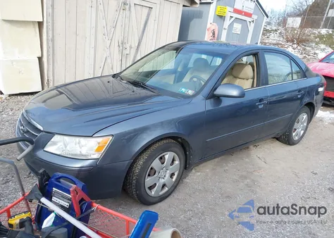 2009 Hyundai Sonata Gls from USA, damaged, VIN 5NPET46C59H480526